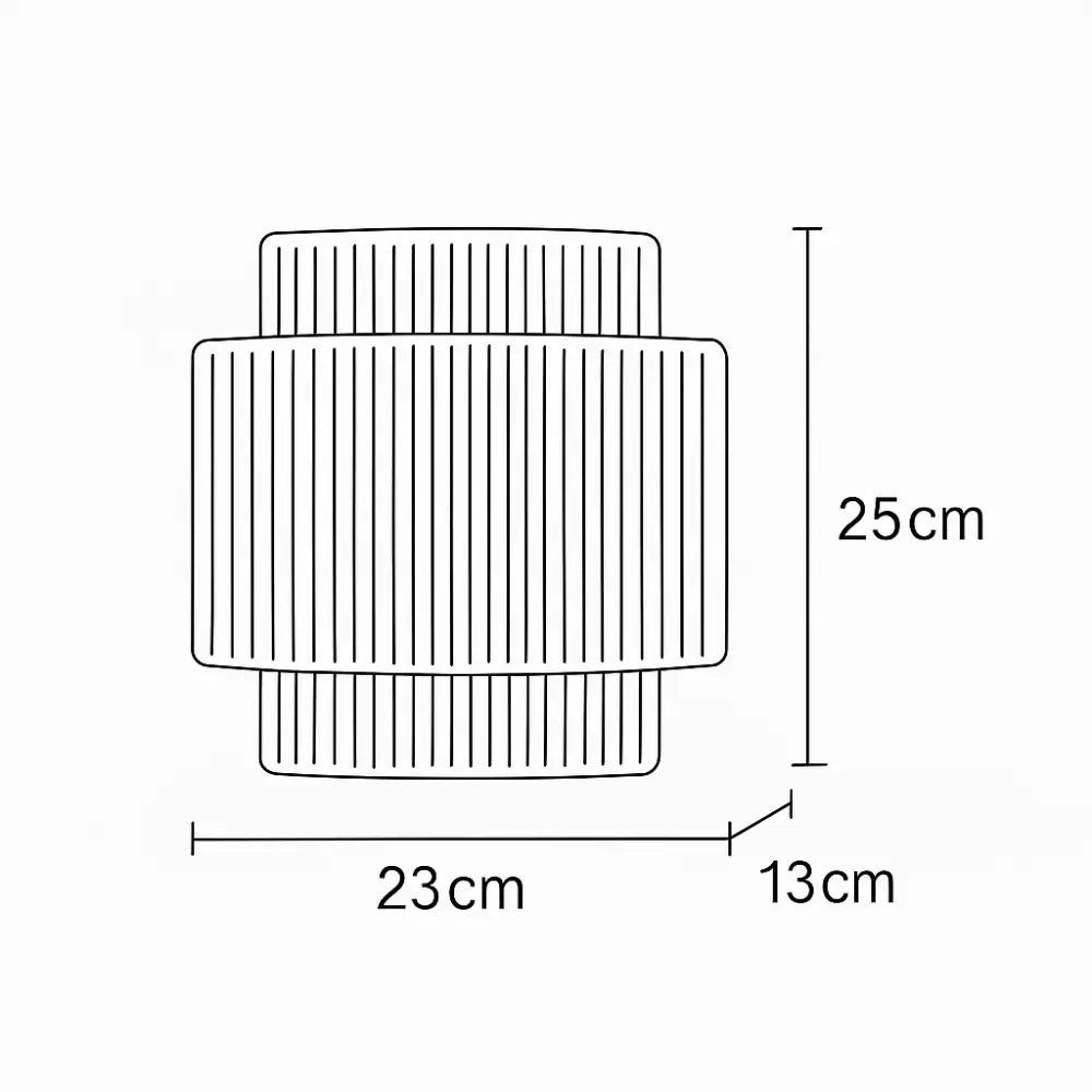 Japandi Wandleuchte aus geflochtenem Rattan mit warmweißem Licht – Ansicht 5